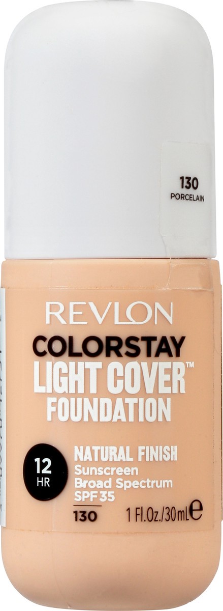 slide 7 of 9, Revlon Ivory Colorstay Light Cover Foundation Spf 35, 1 oz