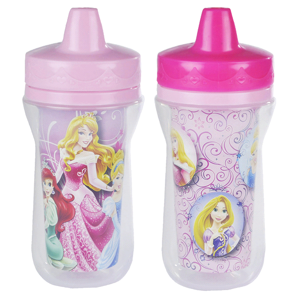 slide 1 of 1, Disney Princess Insulated Sippy Cup, 2 ct