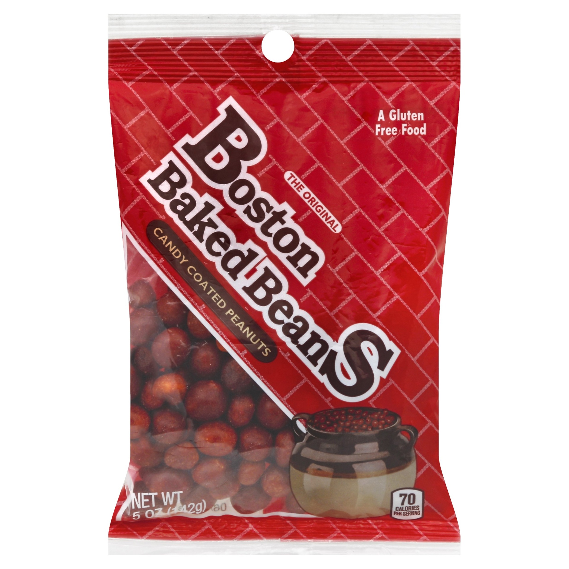 slide 1 of 3, Boston Baked Beans Peanuts, Candy Coated, 5 oz