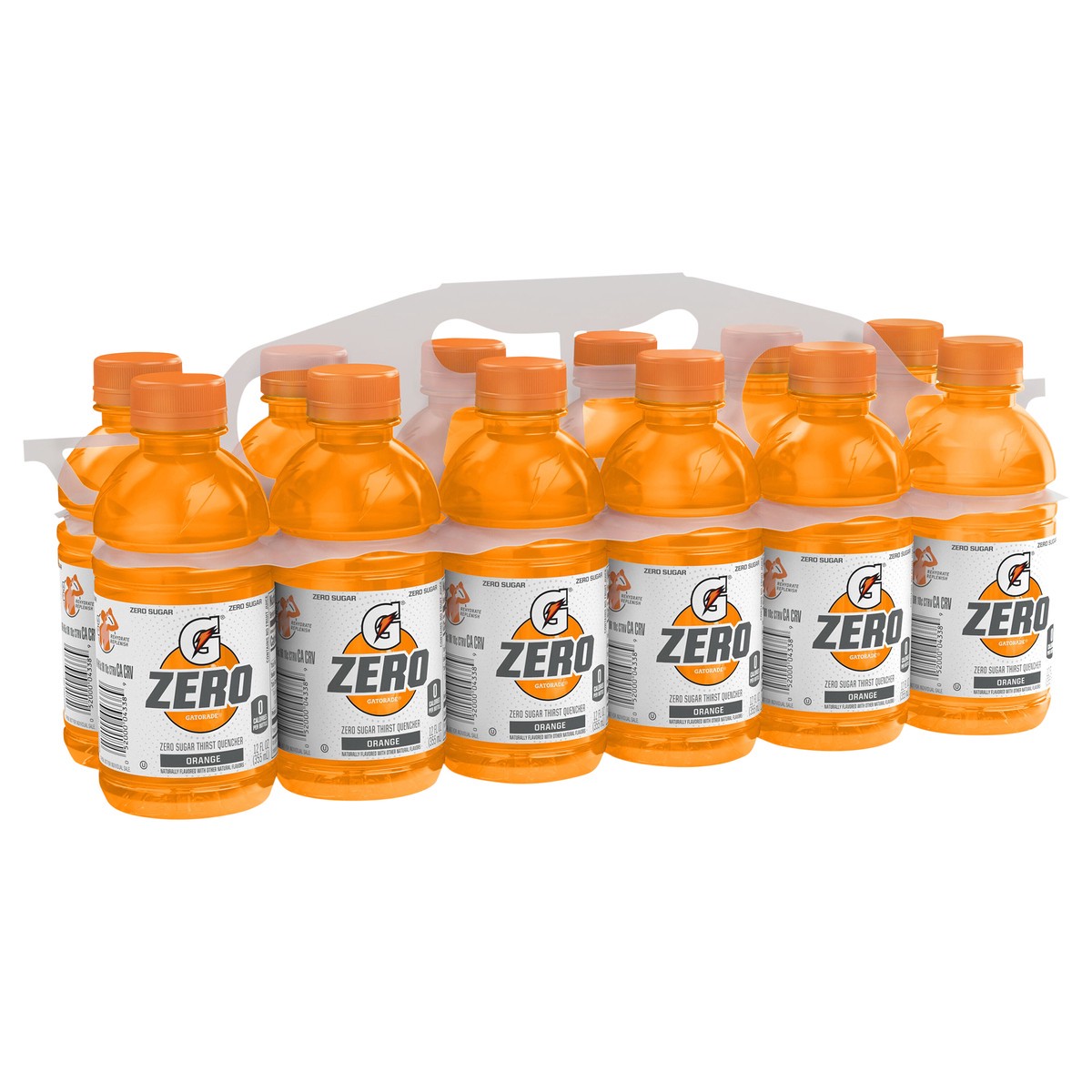 slide 3 of 3, Gatorade Zero Orange - 12 ct; 12 oz, 12 ct; 12 oz