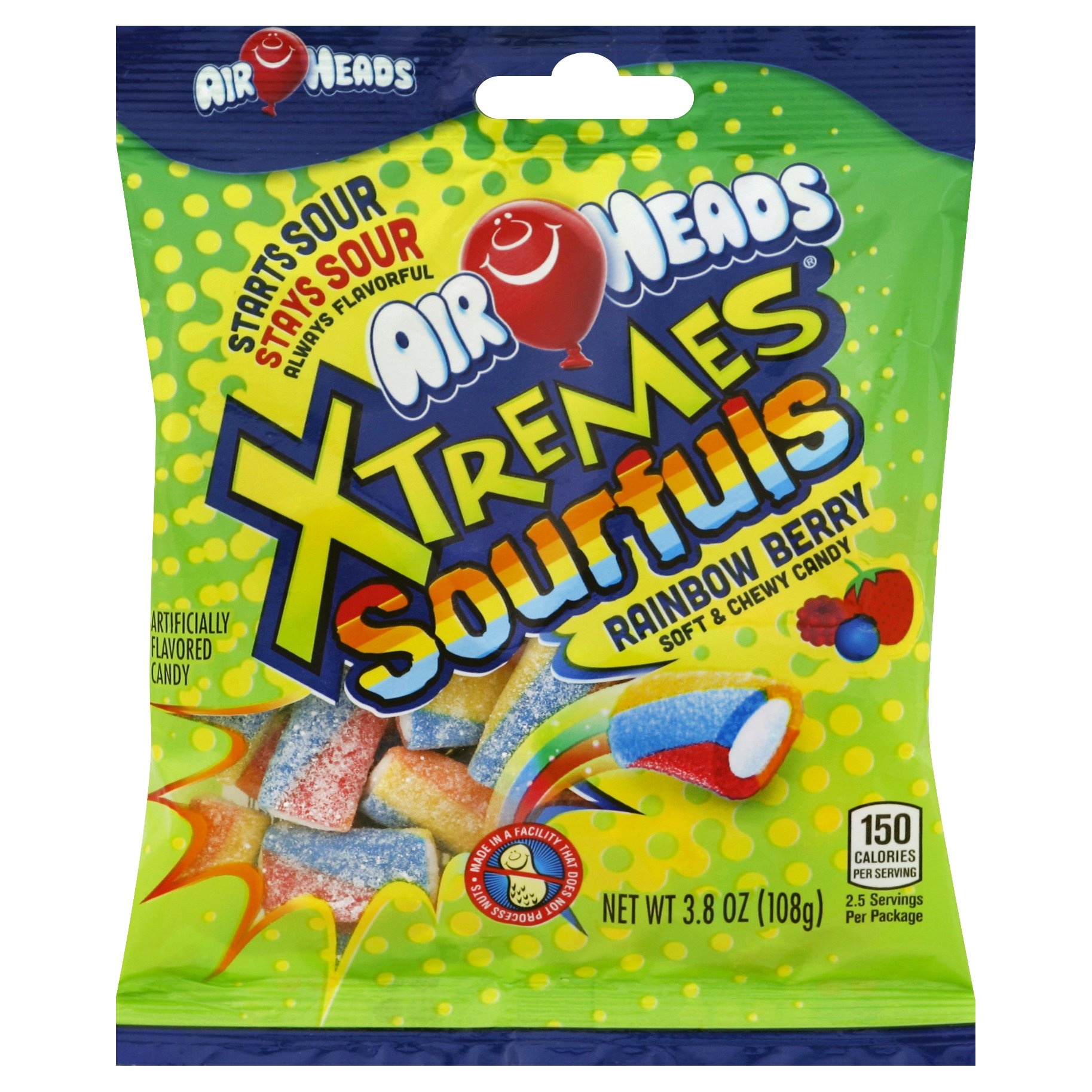 slide 1 of 1, Airheads Candy 3.8 oz, 3.8 oz