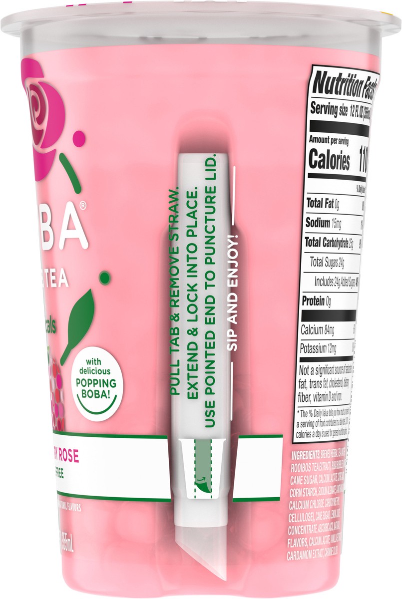 slide 8 of 13, JOYBA Strawberry Rose Bubble Tea 12 fl oz., Cup, 12 fl oz