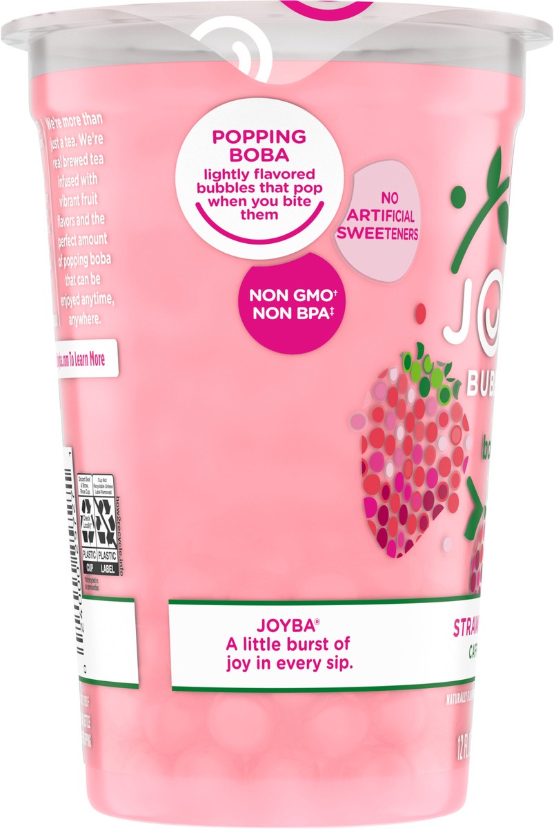 slide 6 of 13, JOYBA Strawberry Rose Bubble Tea 12 fl oz., Cup, 12 fl oz