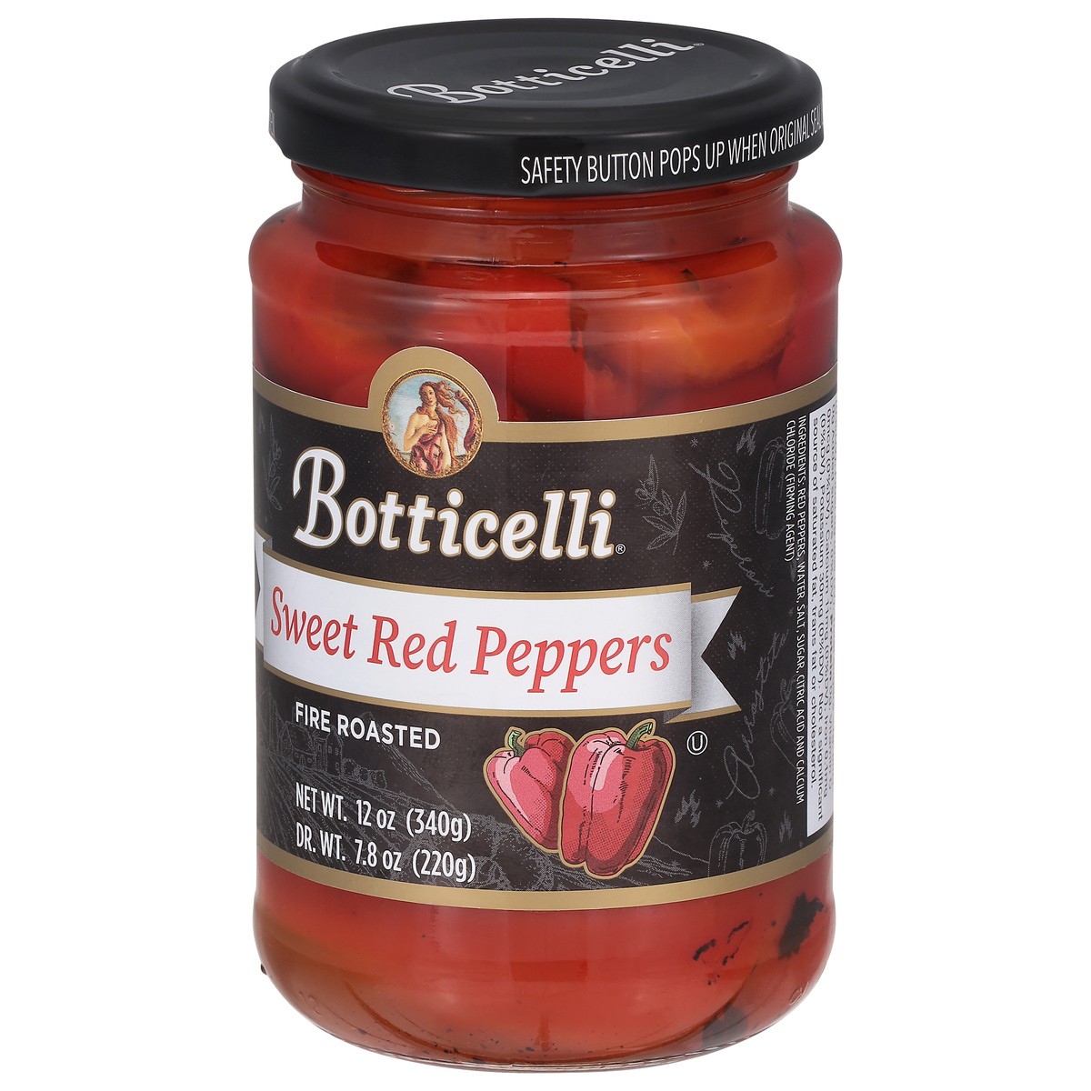 slide 3 of 11, Botticelli Roasted Red Peppers, 12 oz