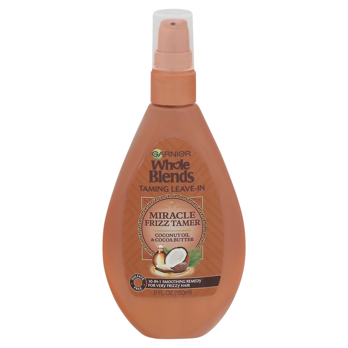 slide 1 of 2, Whole Blends Miracle Frizz Tamer Coconut Oil & Cocoa Butter Taming Leave-In 5 fl oz, 5 fl oz