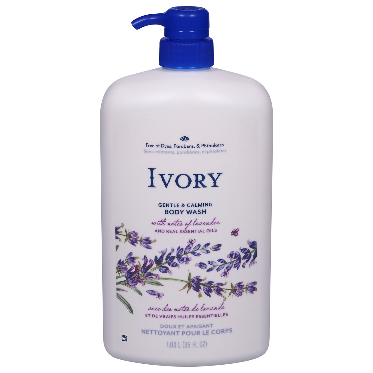 slide 2 of 13, Ivory Gentle Notes of Lavender Body Wash 35 fl oz, 35 fl oz