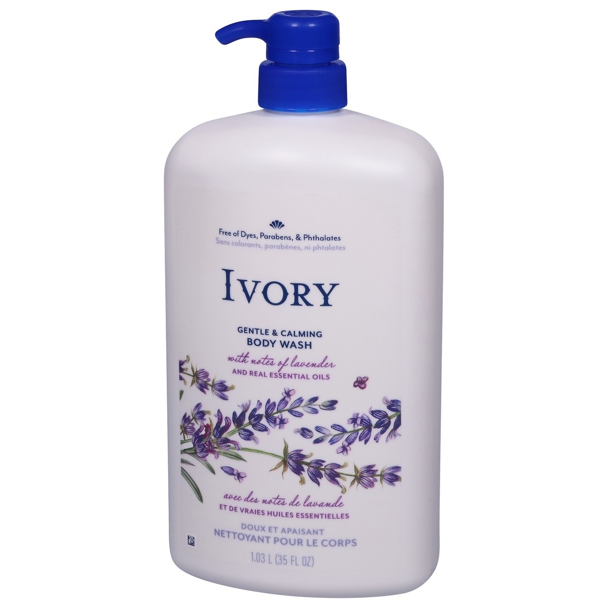 slide 6 of 13, Ivory Gentle Notes of Lavender Body Wash 35 fl oz, 35 fl oz