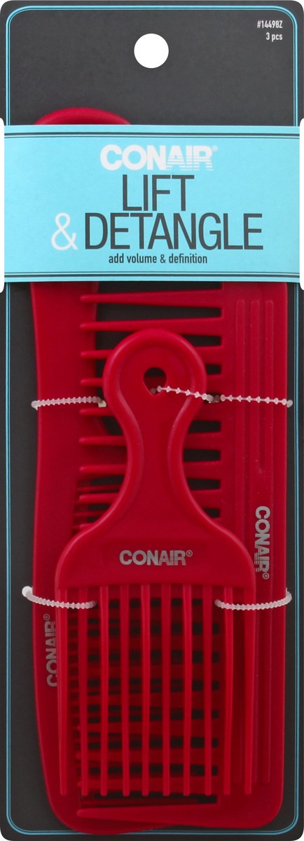 slide 9 of 10, Conair Comb Assortment 3 in Pack, 1 ct