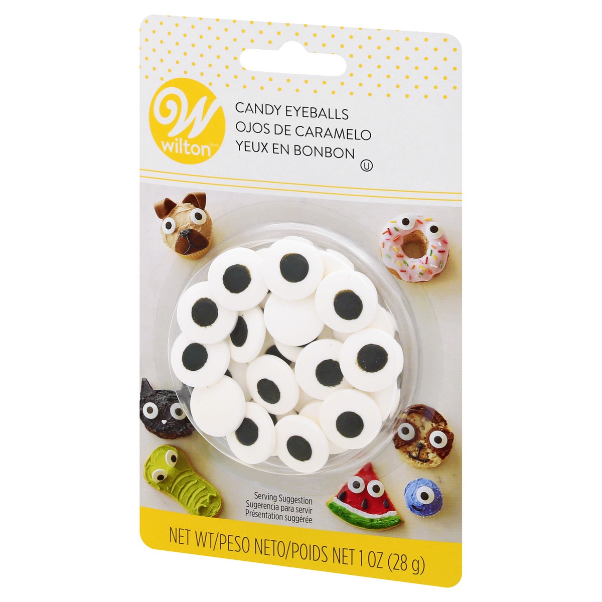 slide 3 of 10, Wilton Large Candy Eyeballs, 1 oz