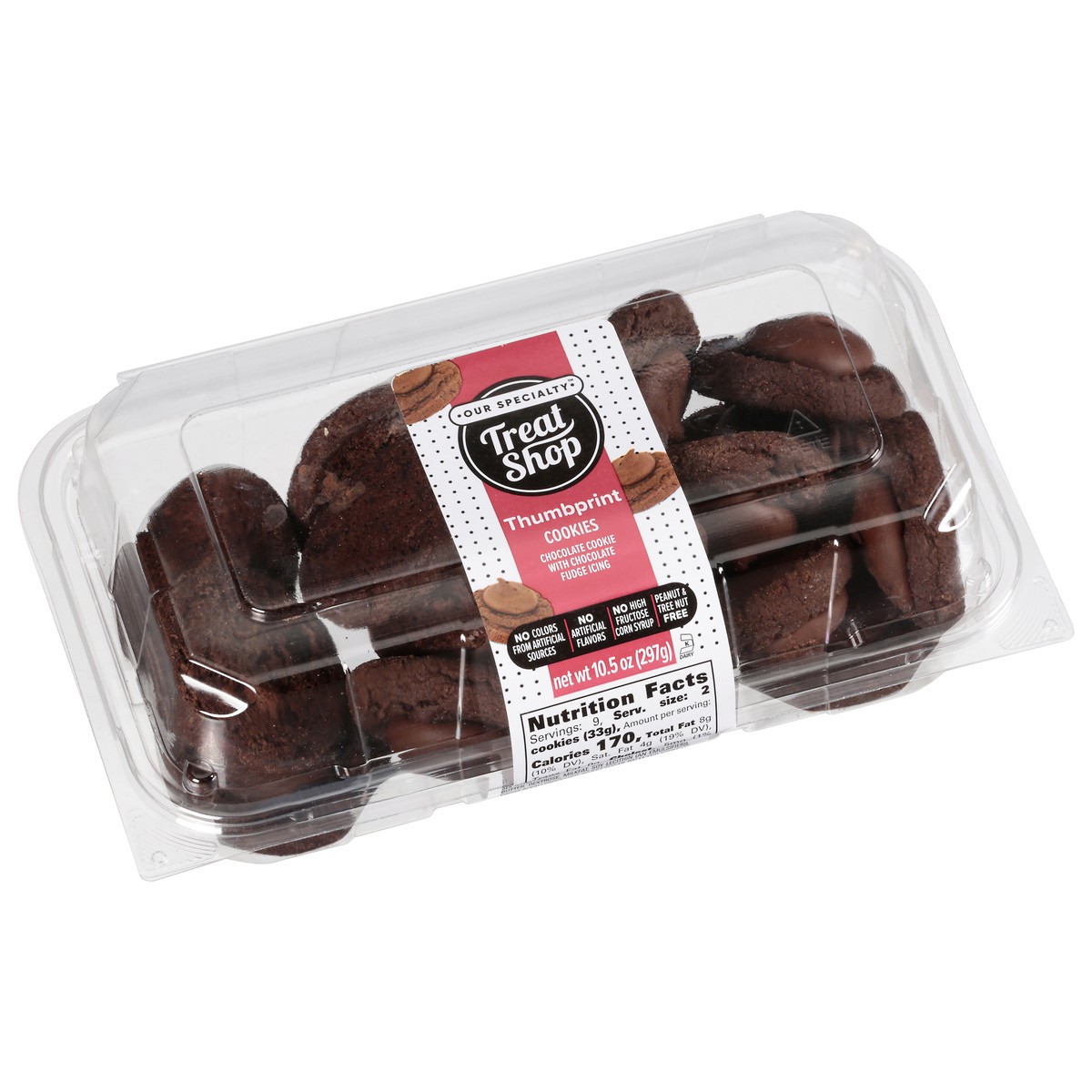 slide 7 of 9, Our Specialty Treat Shop Thumbprint Cookies 10.5 oz, 10.5 oz