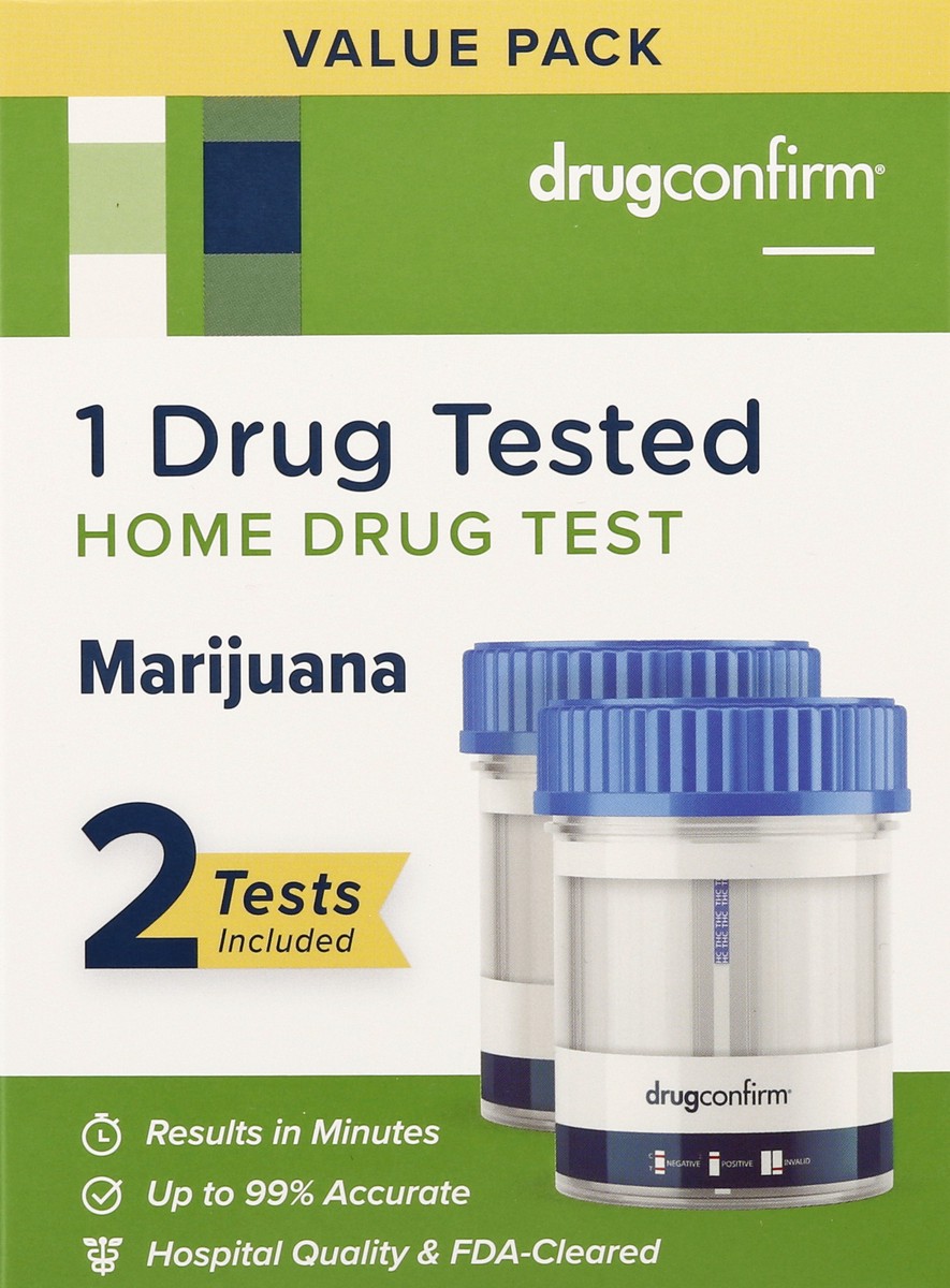 slide 4 of 11, DrugConfirm Value Pack Marijuana Home Drug Test 2 ea, 2 ct