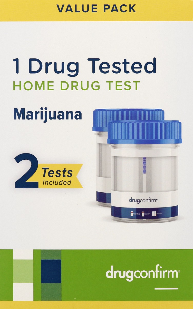 slide 1 of 11, DrugConfirm Value Pack Marijuana Home Drug Test 2 ea, 2 ct