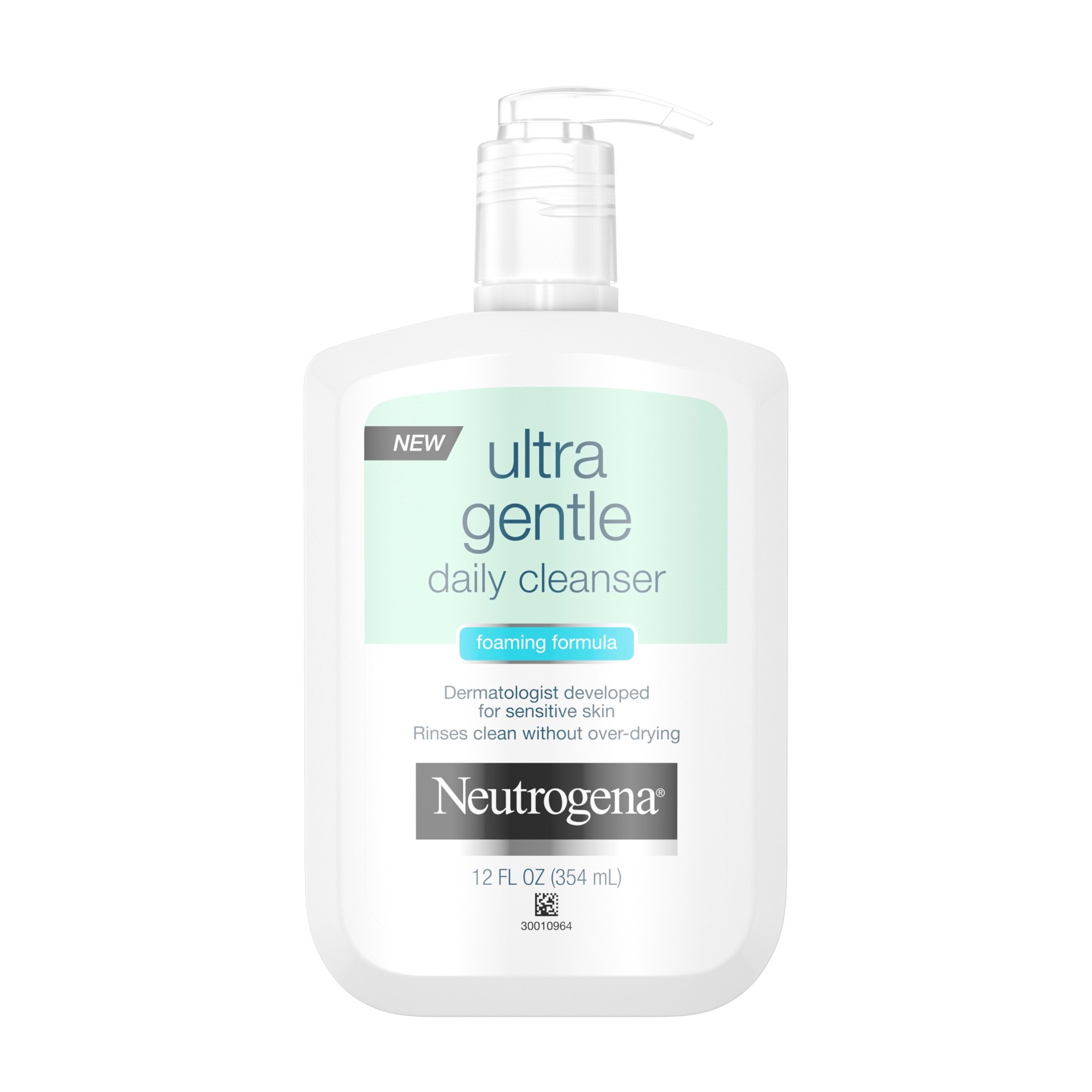 slide 1 of 6, Neutrogena Ultra Gentle Foaming Facial Cleanser for Sensitive Skin - 12 fl oz, 12 fl oz