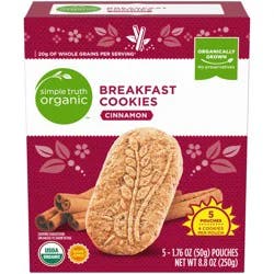Simple Truth Organic Cinnamon Breakfast Cookies