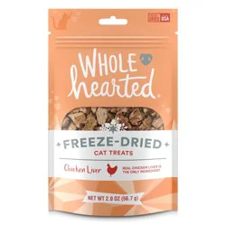 WholeHearted Chicken Liver Freeze-Dried Cat Treats, 2 oz.