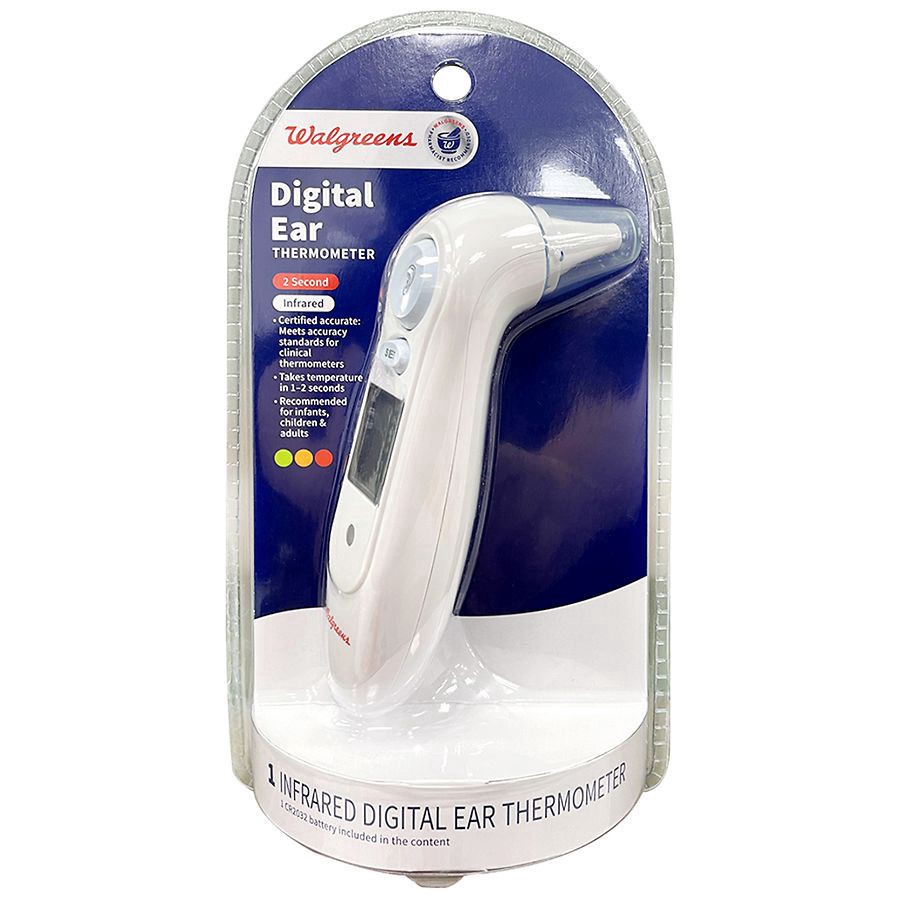 slide 1 of 5, Walgreens Ear Thermometer, 1 ct