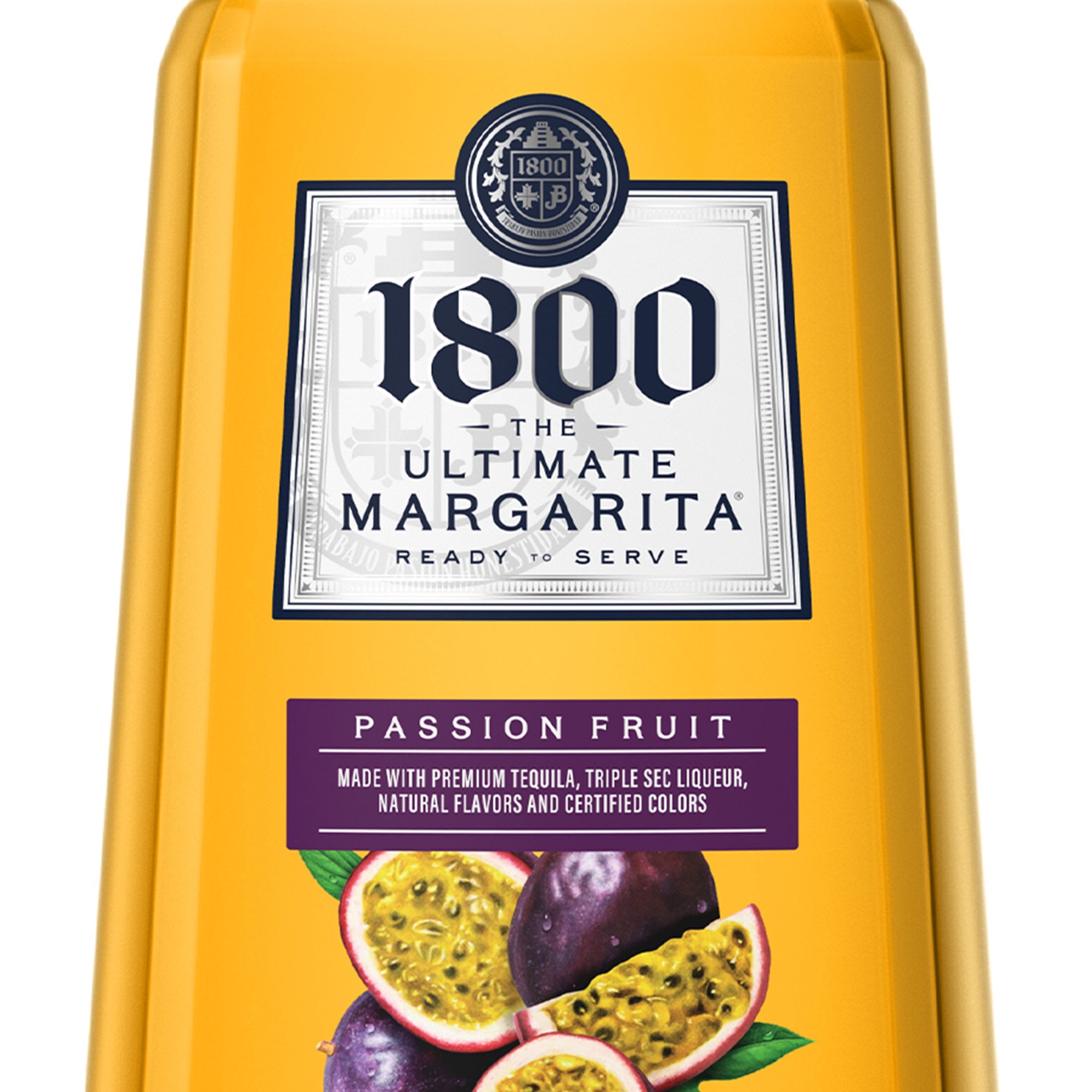 slide 4 of 9, 1800 Passion Fruit Margarita 1.75 l, 1.75 liter