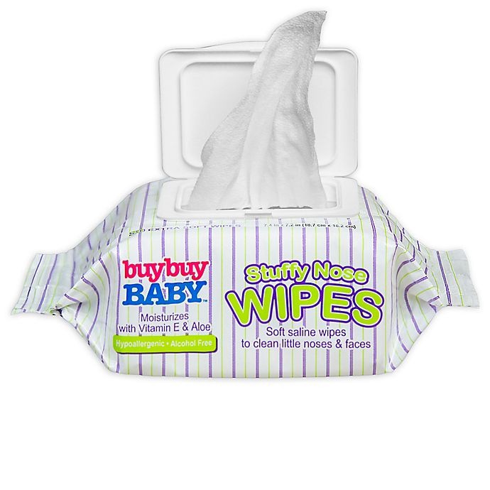 slide 2 of 4, buybuy BABY Fragrance Free Stuffy Nose Wipes, 30 ct