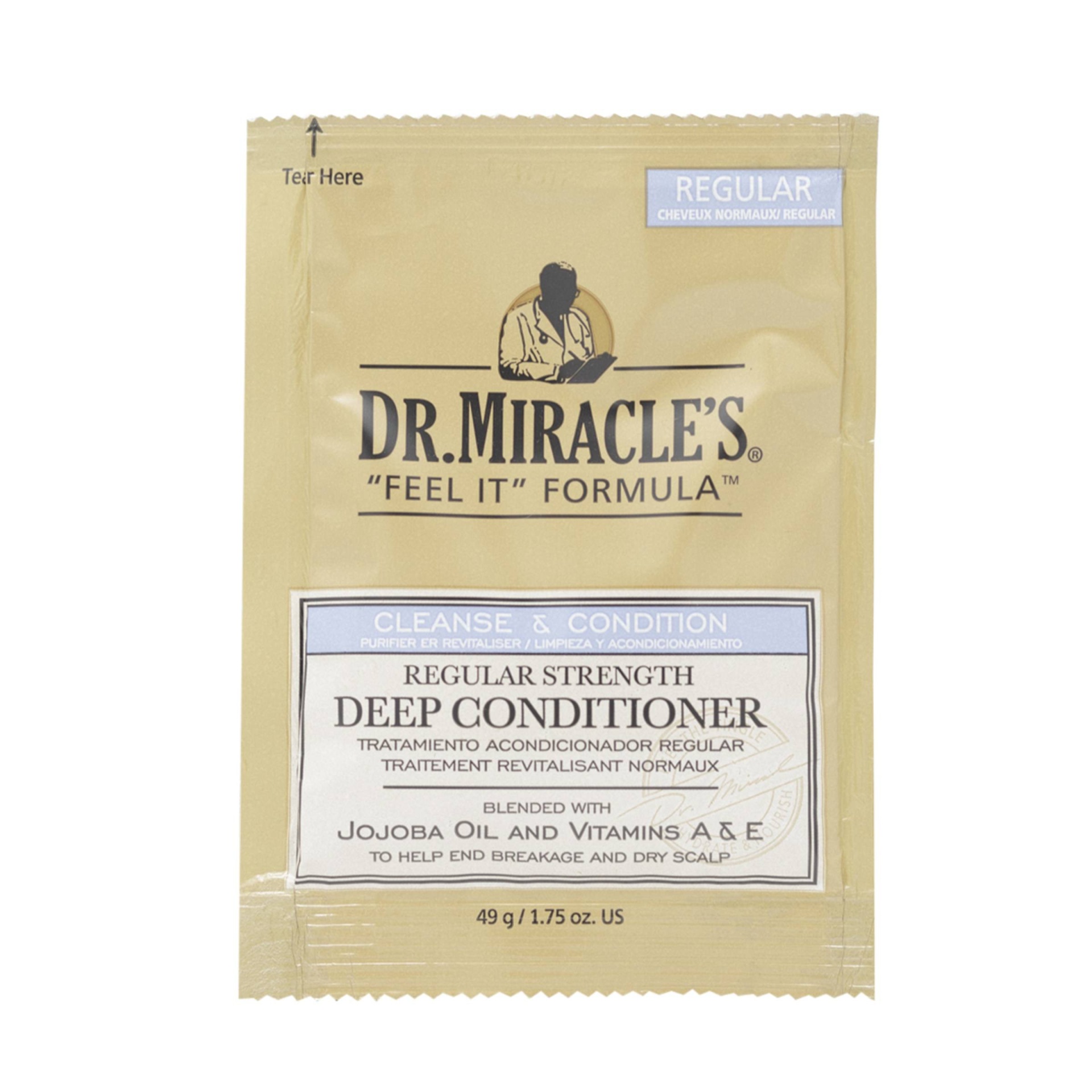 slide 1 of 3, Dr. Miracle's Deep Conditioning Treatment, 1.75 oz