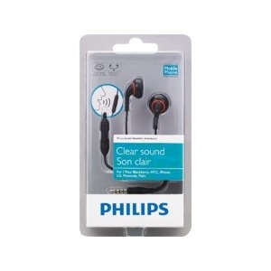 slide 1 of 1, Philips Clear Sound Headsets For Mobile Phone, Music & Calls, 1 ct