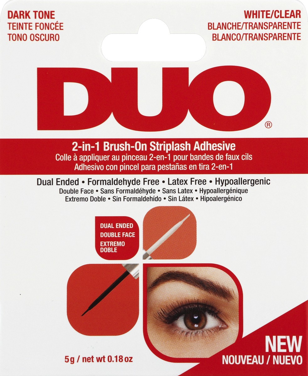 slide 1 of 10, DUO Striplash Adhesive 5 g, 1 ct