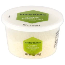 know & love Grated Parmesan Cup 5 Ounces
