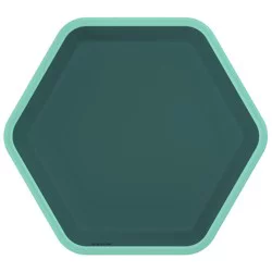 Hallmark Paper Dessert Plates (Hexagon)