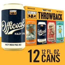 Bell's Hearted IPA Beer Variety 12 Pack, 12 fl oz Cans, ABV Varies