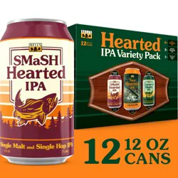 Bell's Hearted IPA Beer Variety 12 Pack, 12 fl oz Cans, ABV Varies