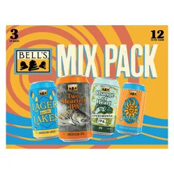 Bell's Hearted IPA Beer Variety 12 Pack, 12 fl oz Cans, ABV Varies
