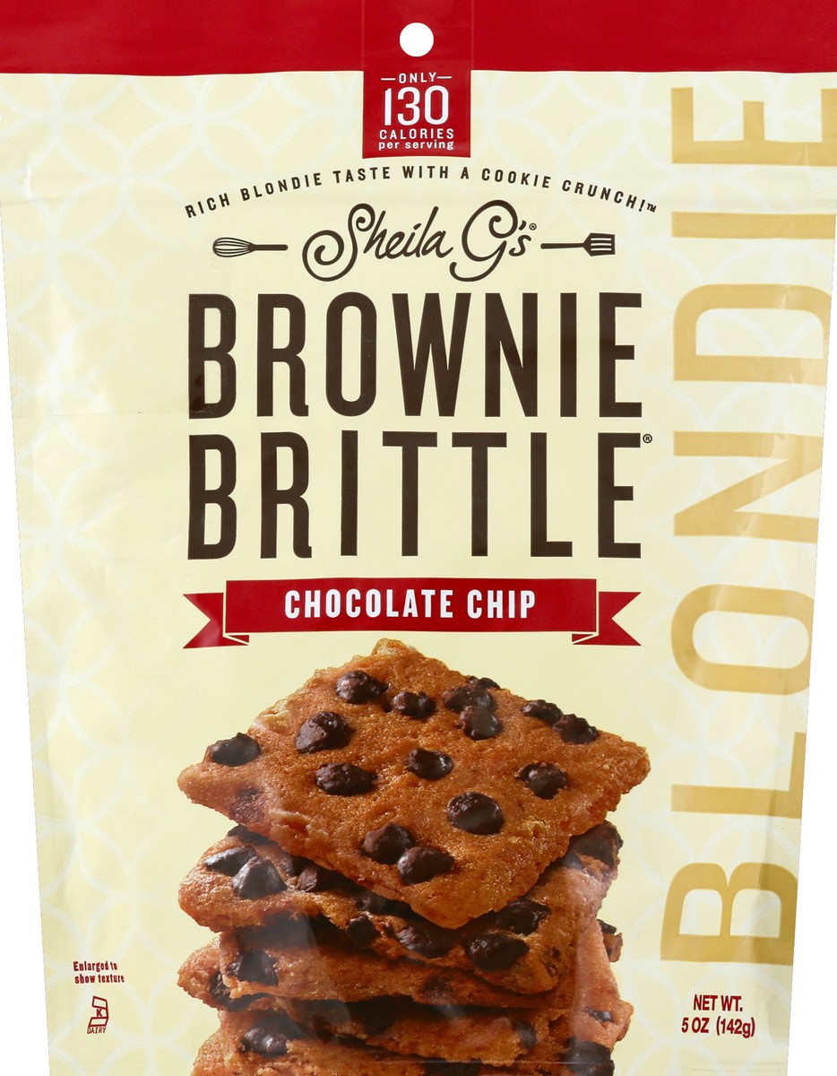slide 5 of 7, Sheila G's Chocolate Chip Brownie Brittle 5 oz, 5 oz