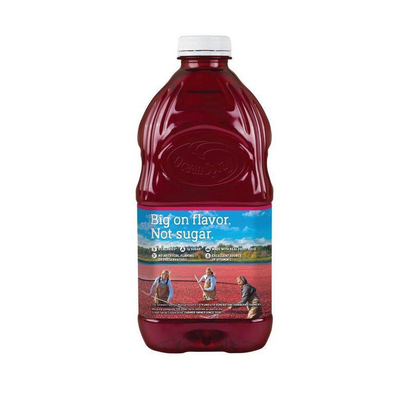 slide 3 of 3, Ocean Spray Diet Cran Raspberry Juice - 64 fl oz Bottle, 64 fl oz