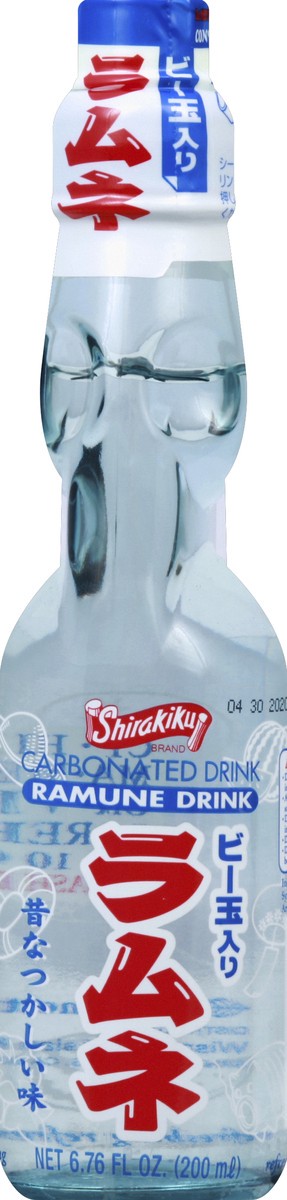 slide 6 of 7, Shirakiku Original Carbonated Ramune Drink 6.76 fl oz, 6.76 fl oz