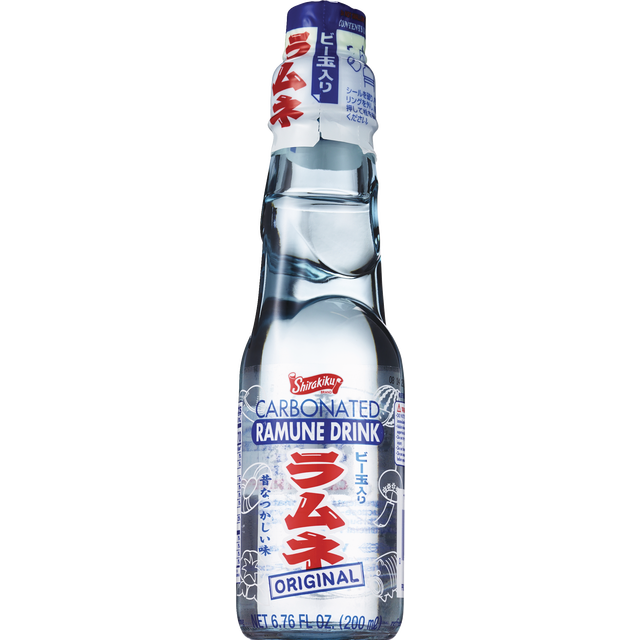 slide 1 of 7, Shirakiku Original Carbonated Ramune Drink 6.76 fl oz, 6.76 fl oz