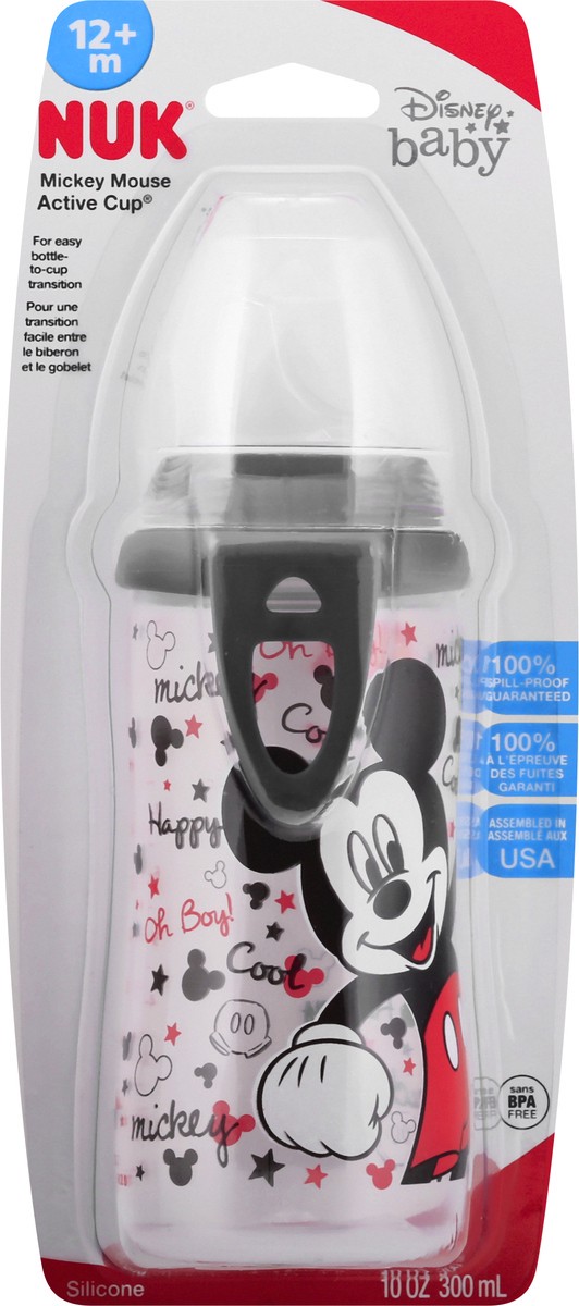 slide 11 of 11, NUK Disney Baby 10 Ounce Mickey Mouse Active Cup 1 ea, 10 oz