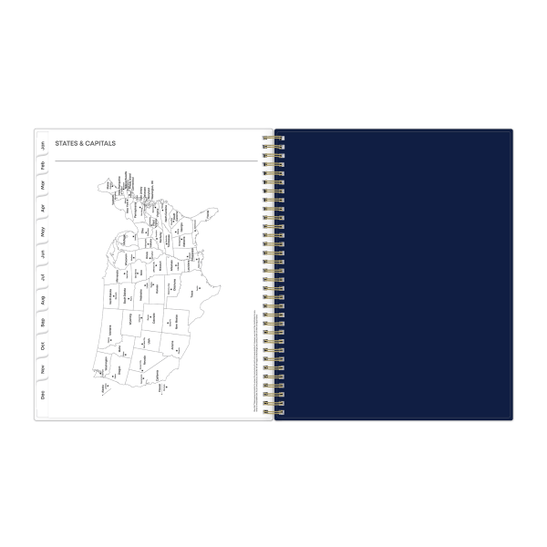 slide 5 of 8, 2025 Blue Sky Weekly/Monthly Planning Calendar, 8-1/2"" X 11"", Neve, January To December, 1 ct