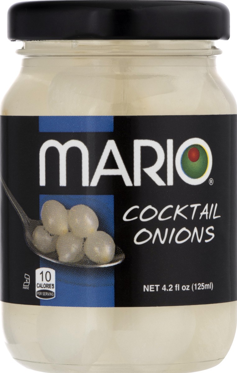 slide 12 of 12, Mario Cocktail Onions, 4.2 oz