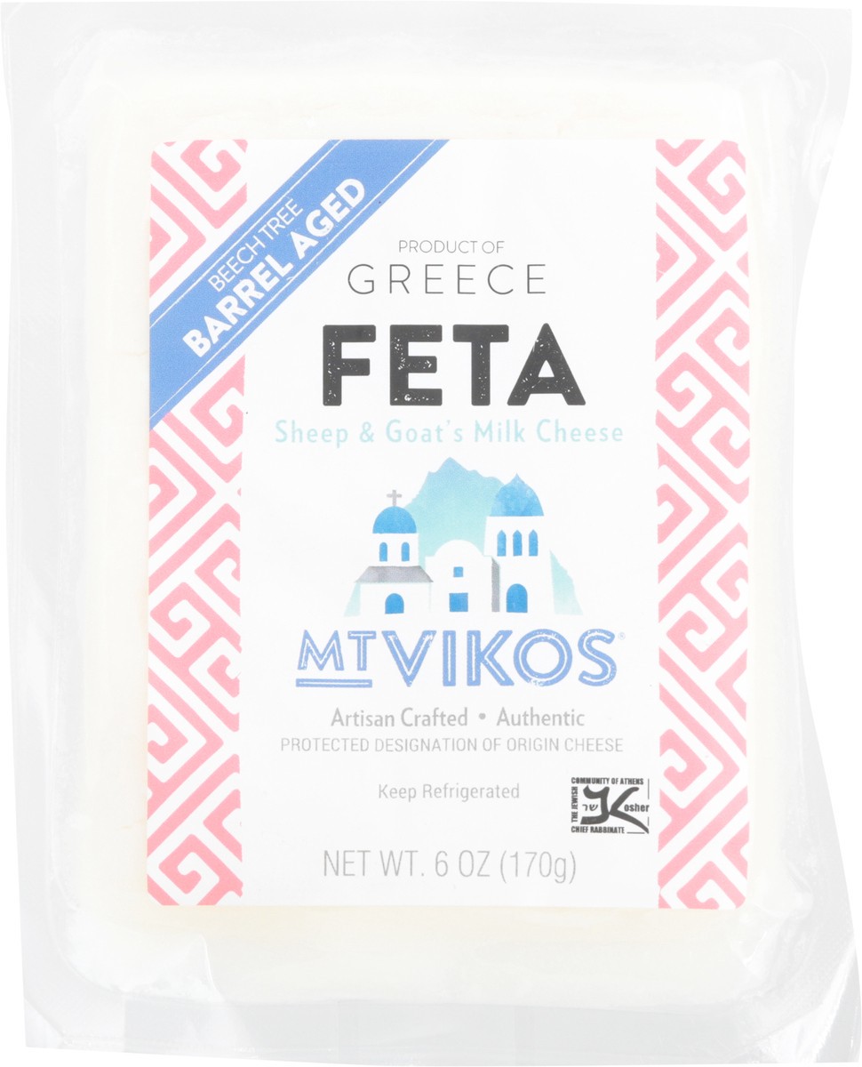 slide 4 of 14, Mt Vikos Feta Cheese 6 oz, 6 oz