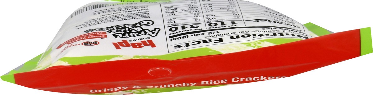 slide 6 of 10, Hapi Arare Rice Crackers Crispy Puffed Mochi Snack, 3 oz