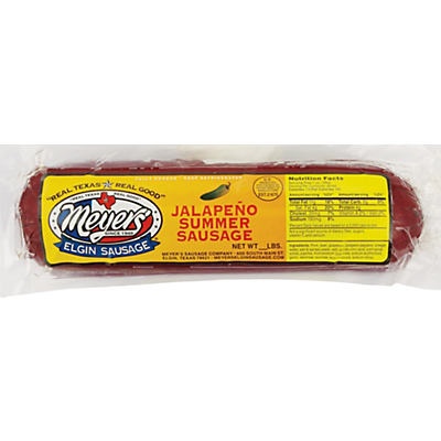 slide 1 of 1, Meyer's Jalapeno Summer Sausage, per lb