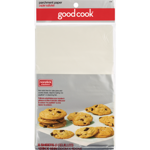 slide 1 of 1, Good Cook Parchment Paper, 8 ct