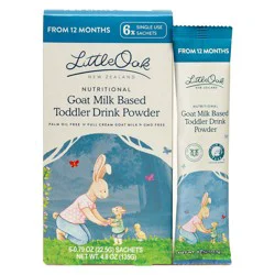 Little Oak Goat Milk Based Toddler Drink Powder Sachets