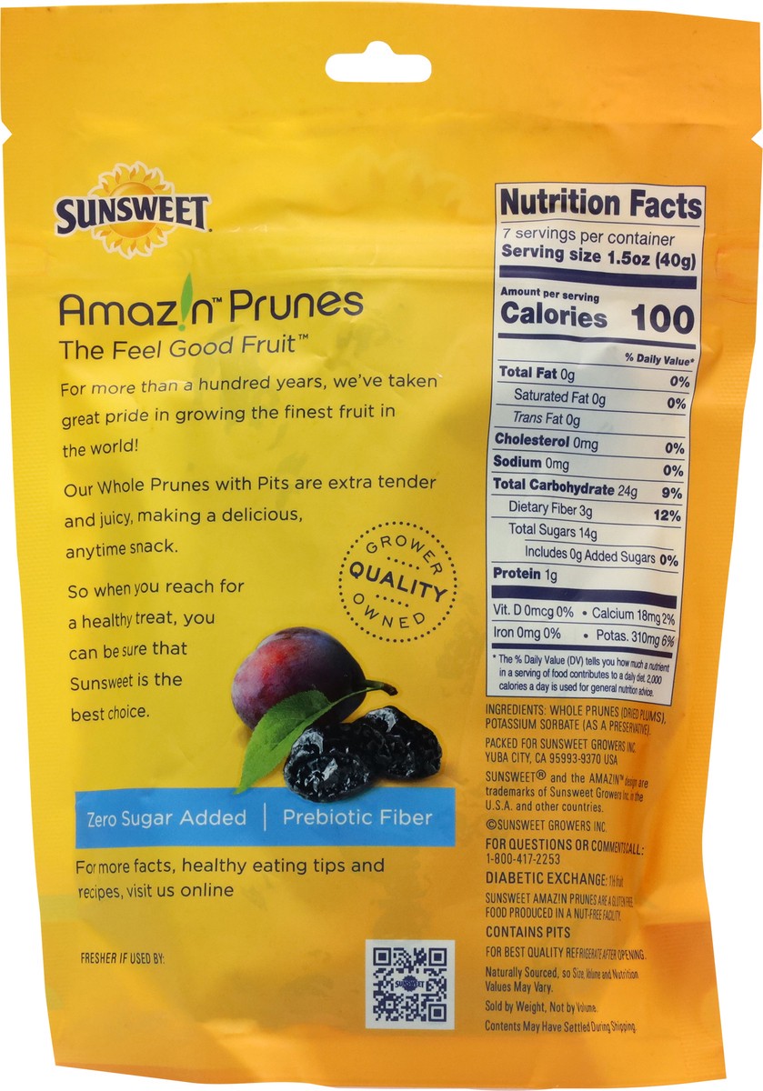 slide 12 of 15, Sunsweet Prunes, with Pits, Whole,