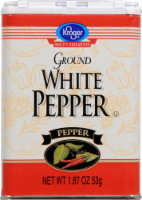 slide 1 of 1, Kroger Ground White Pepper, 1.875 oz