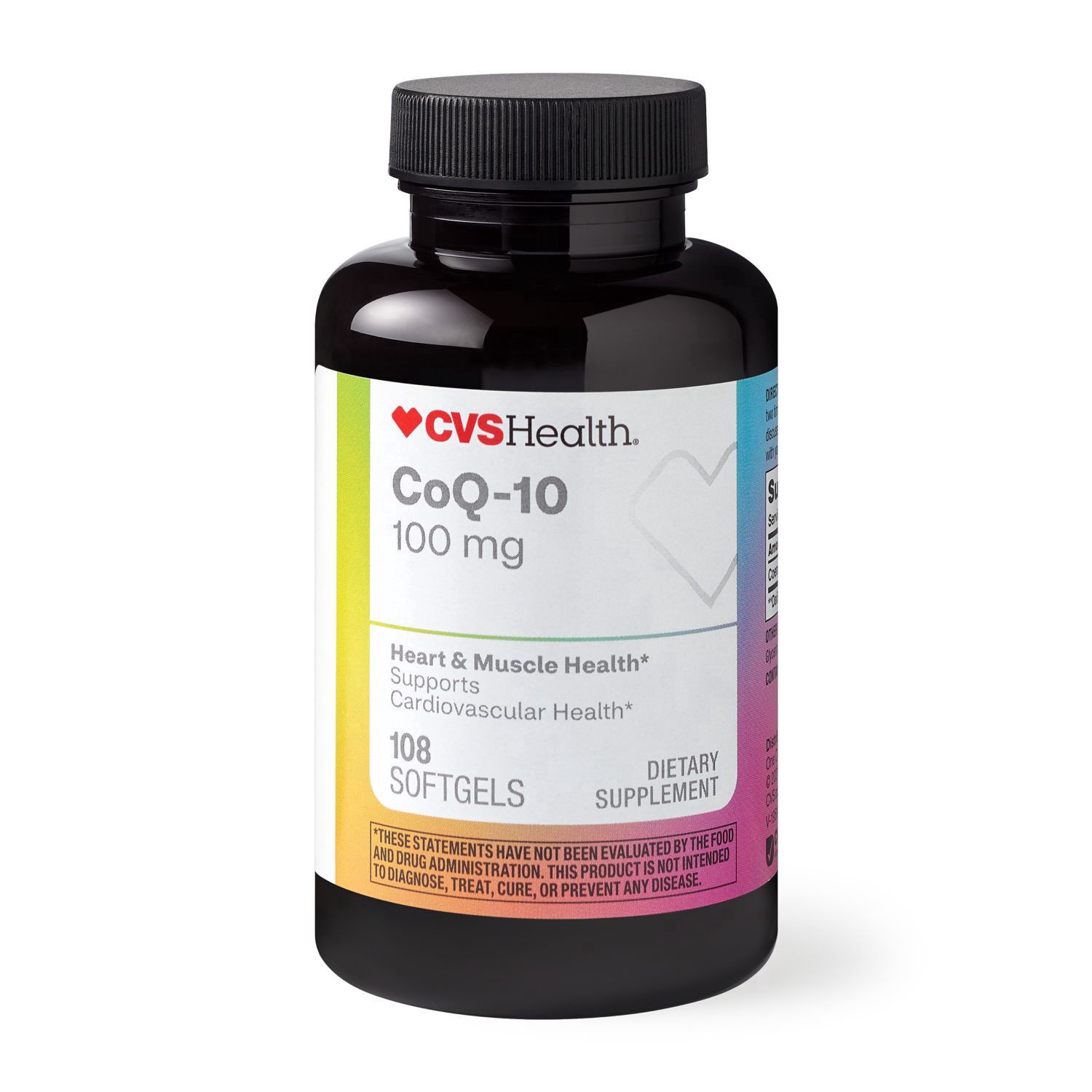 slide 1 of 1, Cvs Health Coq-10 Softgels, 108 Ct, 108 ct