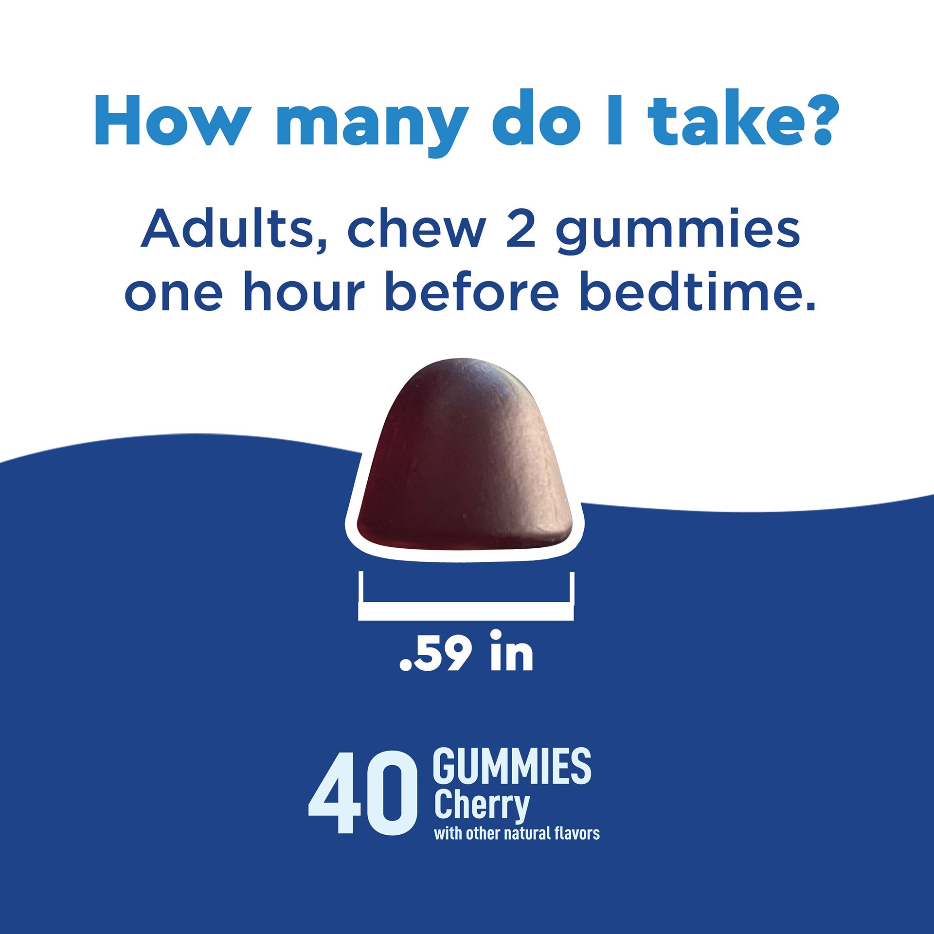 slide 5 of 7, Nature Made Wellblends Fall Asleep Faster, Sleep Aid with Melatonin 10mg, Vitamin B6, and L theanine 100 mg, 40 Gummies, 40 ct
