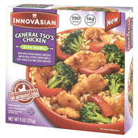 slide 6 of 29, InnovAsian Cuisine General Tso's Chicken Rice Bowl, 9 oz