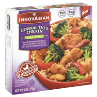 slide 7 of 29, InnovAsian Cuisine General Tso's Chicken Rice Bowl, 9 oz