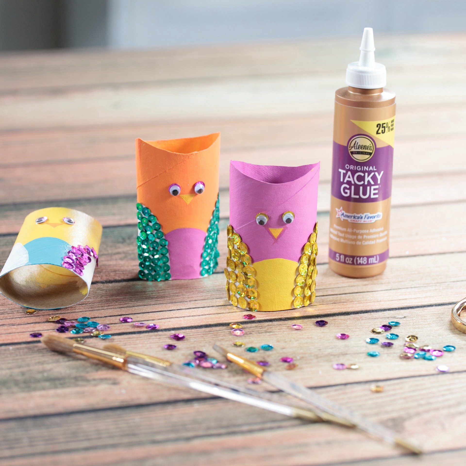 slide 5 of 5, Aleene's Original Tacky Glue, 5 fl oz