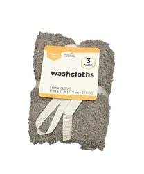 Smart Way Mini Washcloths - Grey